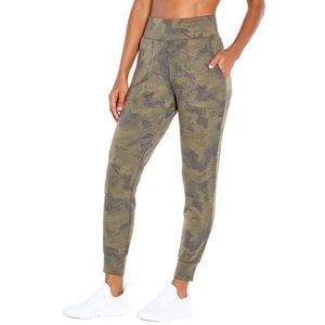 Women’s Marika 28.5" Olive Grove Abstract Cory Joggers Size Medium